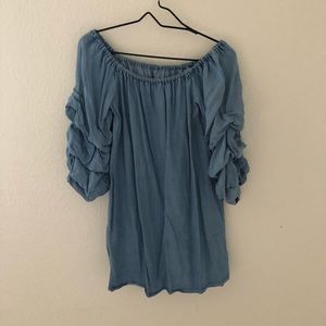 Denim Zara dress